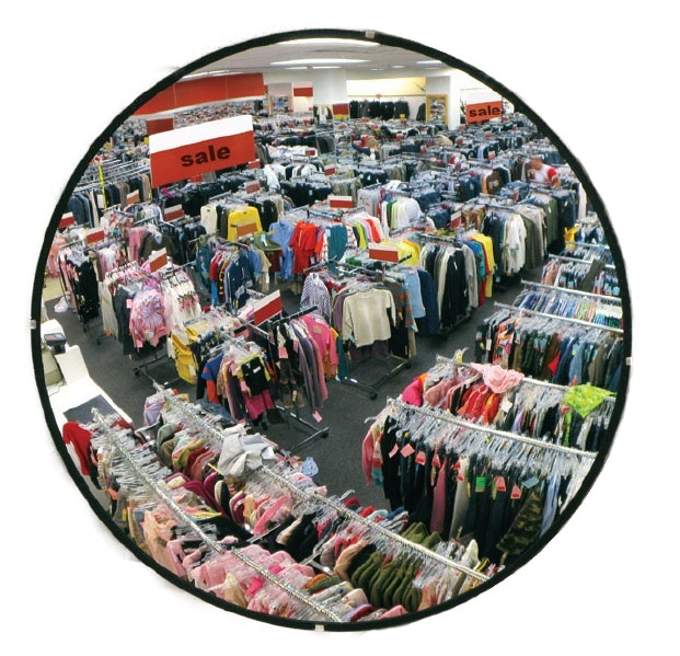 Espejo convexo tienda 50 cm sin fondo